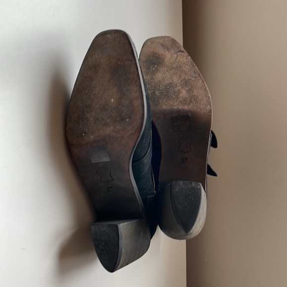 Free People Ranger Ankle Boot in Black - Picture 3 of 5